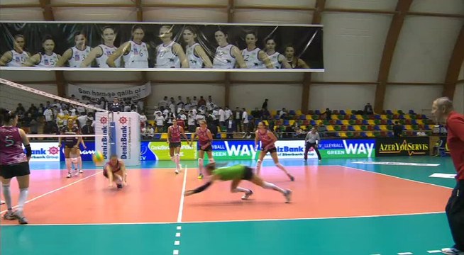 LdC Féminine Volley - Baku vs Nantes