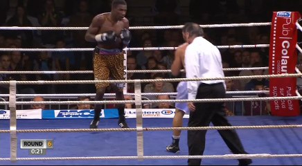 Boxe / poids-moyens - Victoire de Karim Achour