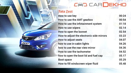 Tata Zest - Review of Features - CarDekho.com