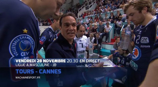 Volley LAM : Tours - Cannes en direct sur MCS!