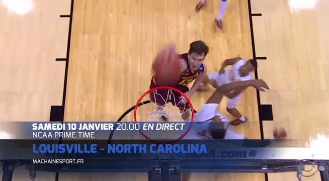 North Carolina reçoit Louisville en direct sur MCS