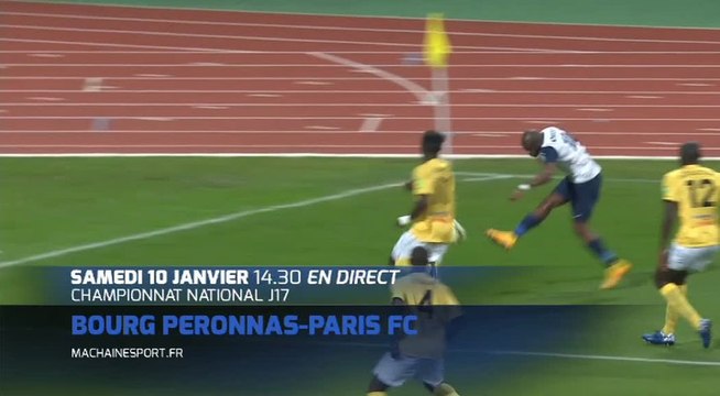Bourg-Peronnas reçoit le Paris FC en direct sur MCS