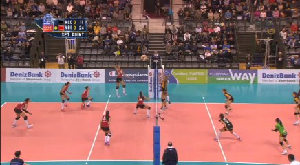 Volley LDC F - Victoire d'Istanbul à Cannes