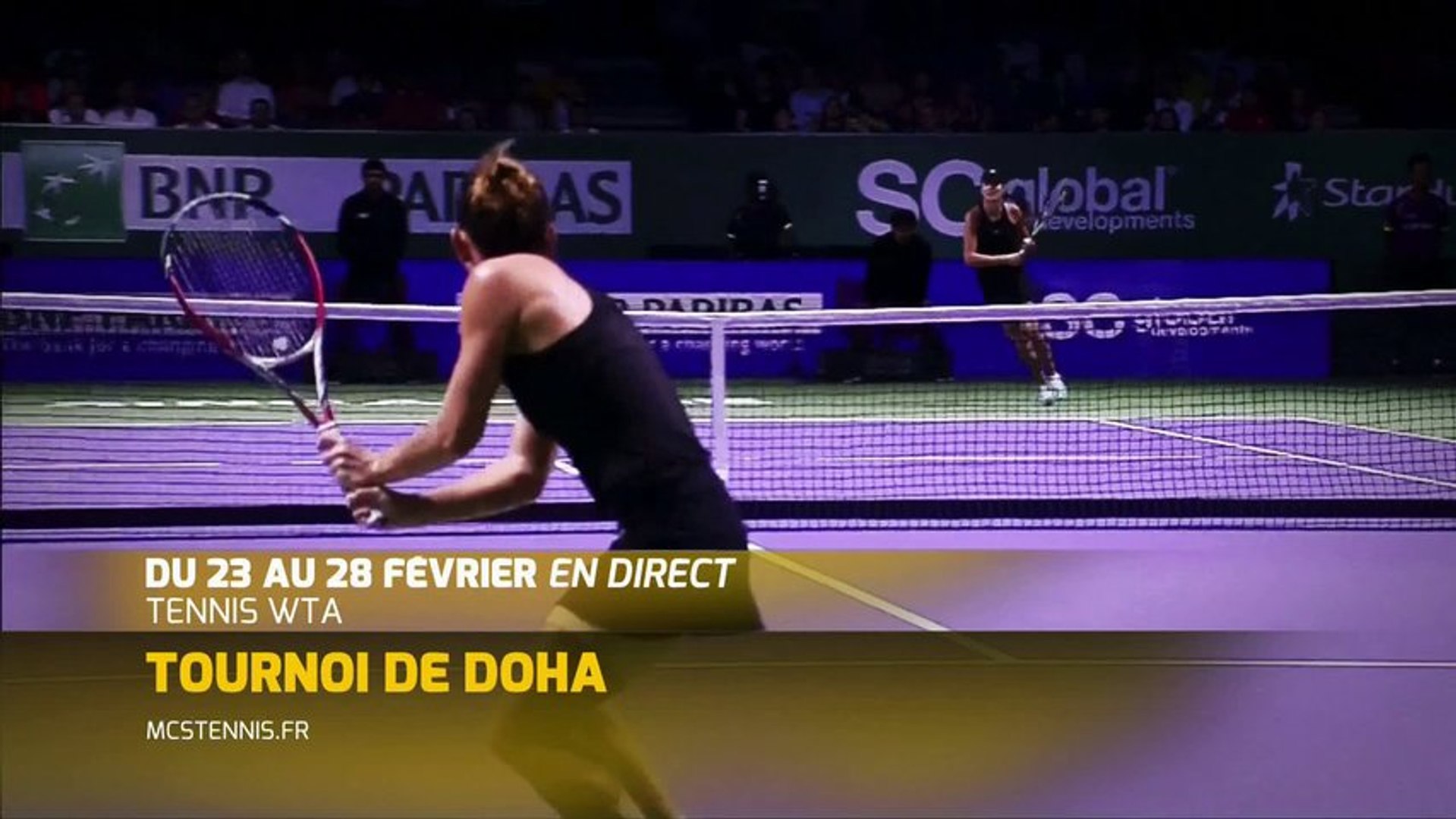 Le Tournoi WTA de DOHA en direct sur MCS Tennis! - Vidéo Dailymotion