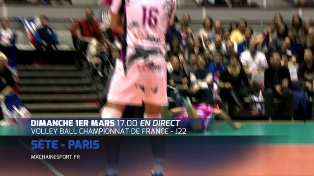 Volley LAM - Sète vs Paris en direct sur MCS!