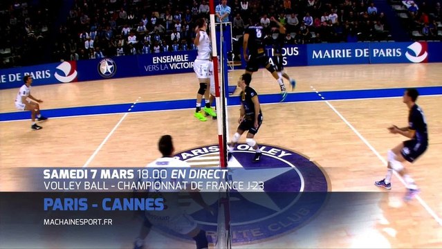 Volley LAM J23 : Paris vs Cannes sur MCS!
