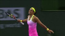 WTA Indian Wells - Balle de Match Caroline Garcia vs Ana Ivanovic