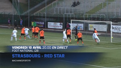 National - J28 : Strasbourg - Red Star