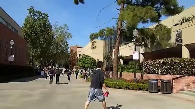 A tour of the famous UCLA campus (University of California, Los Angeles)