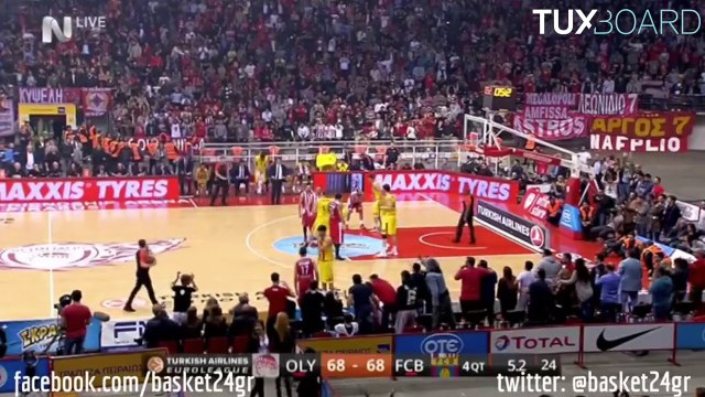 Georgios Printezis : Buzzer-Beater Game-Winner vs FC Barcelona