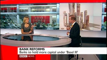 BASEL III Banking reform talks BBC news Joe Lynam with Sophie Long