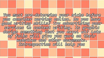 In Order To Earn Your Money Online, Use These Tips