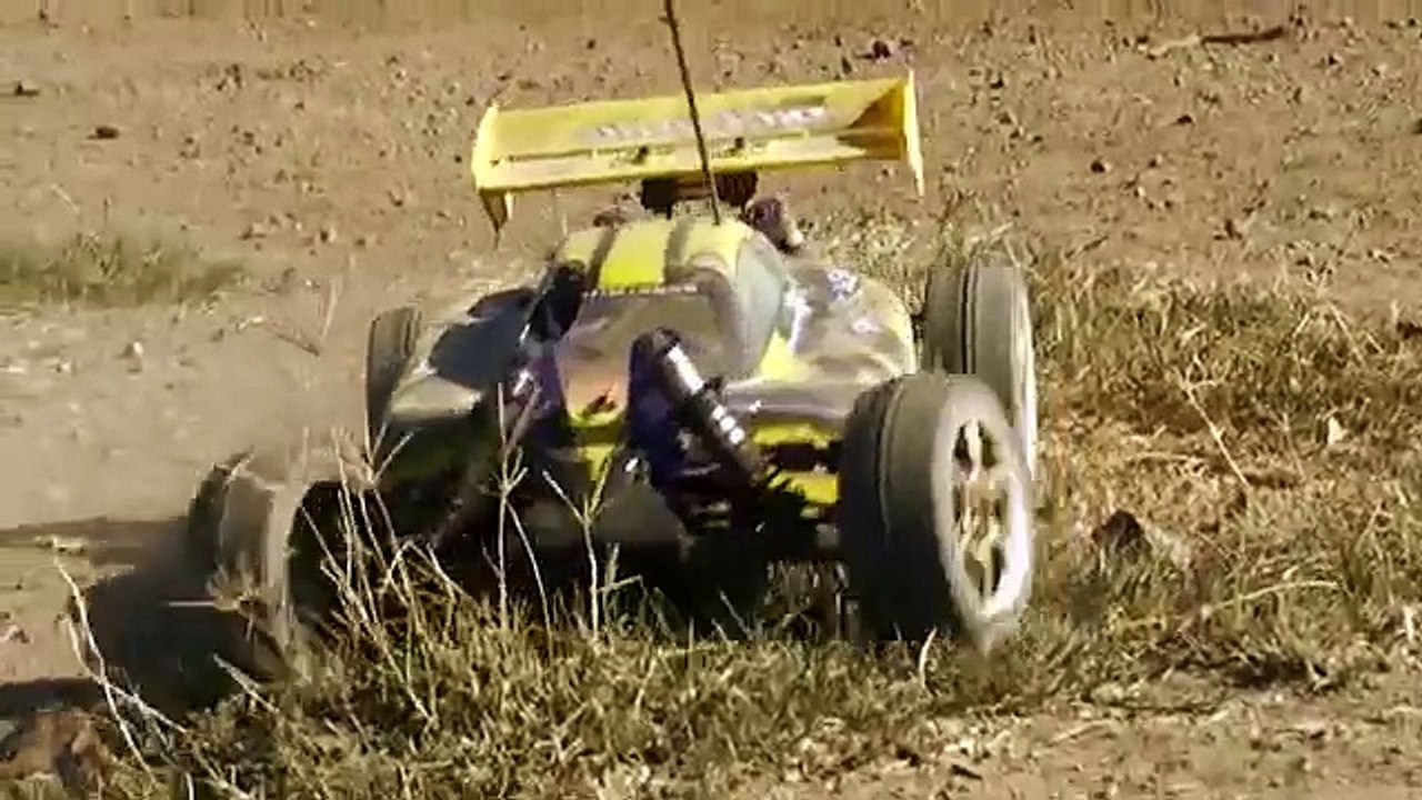 EXCEED RC 1/8th Nitro Gas-Powered RC Cars BASHING ( Buggy vs. Truck vs. Truggy )