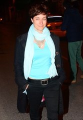 Sanem Çelik Kameraları Görünce Sevgilisinin Yanından Kaçtı