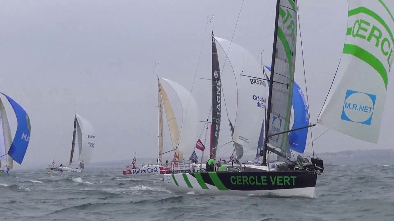 Solo Maître CoQ 2015 : Départ de la Grande Course au Large
