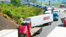 Acuerdo permite liberar paso de transporte comercial en frontera Guatemala-México