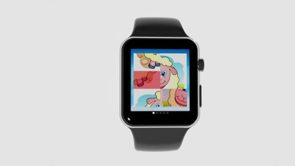 123 Kids Fun Puzzle Blue - iWatch free app / Apple Watch