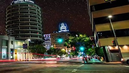 Le ciel étoilé sans pollution lumineuse... à Los angeles