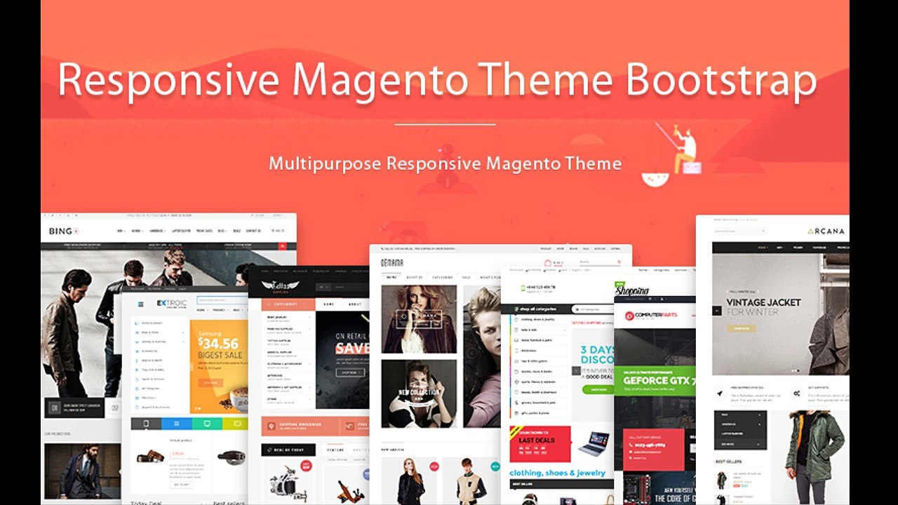 Top 9 Responsive Magento 1.9 Theme  With Bootstrap 3