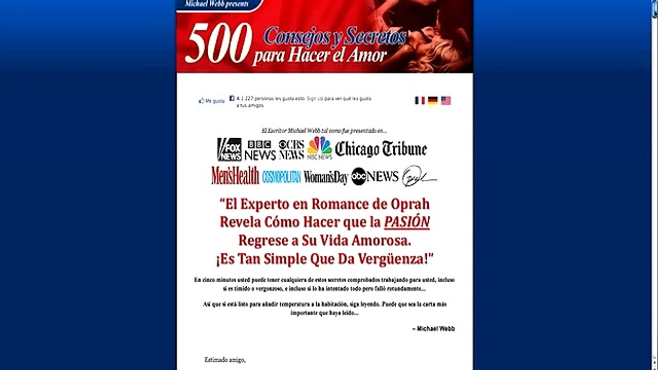 500 Consejos y Secretos para Hacer el Amor - COMO DESCARGAR CURSO COMPLETO