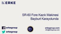 SR-60 Fore Kazık Makinesi Bayburt Karayolunda, www.erkegroup.com