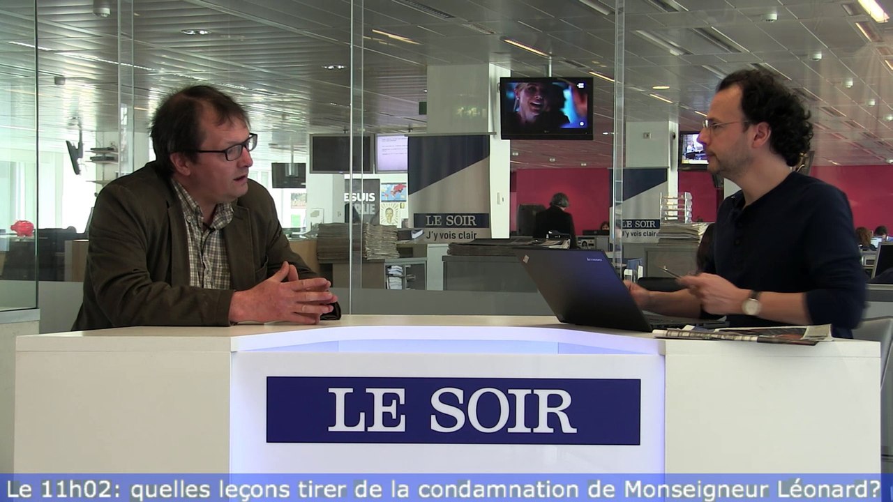 Le 11h02 : la condamnation de Mgr Léonard montre que la voie de la Justice peut mener à l'apaisement
