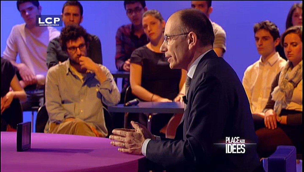 Europe : état d'urgence ? - Place aux idées avec Enrico Letta