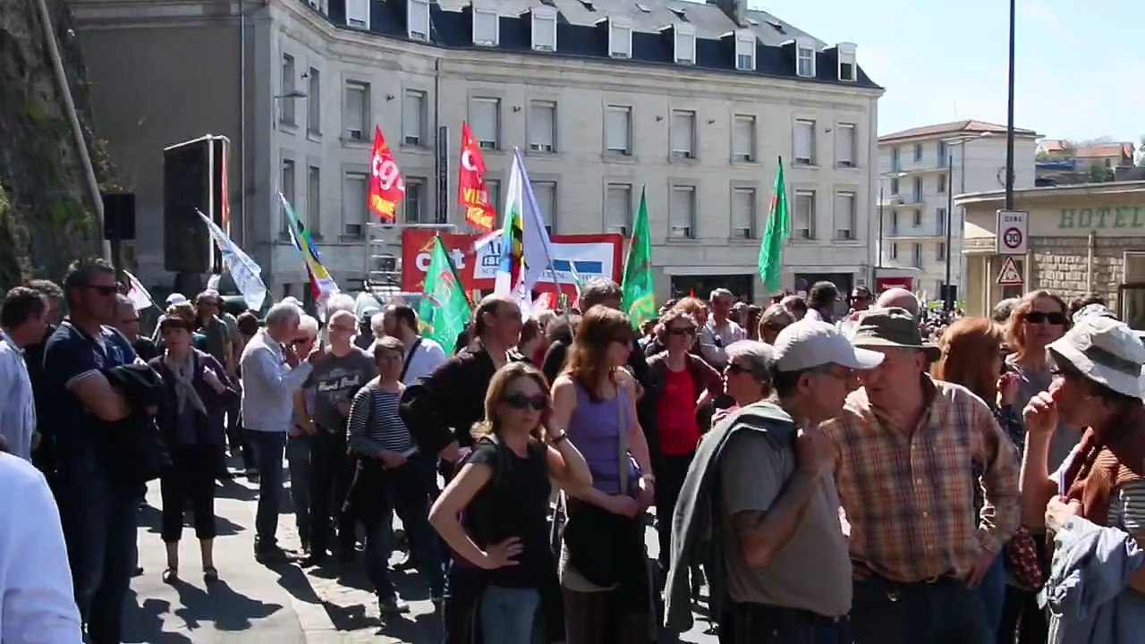 Manifestation contre l'austérité Poitiers