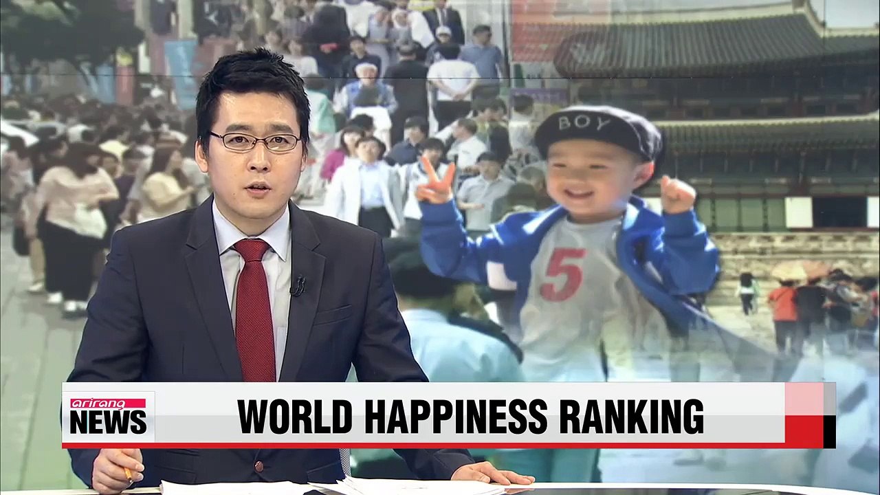 S.Korea ranks 47th in UN's World Happiness Report 2015