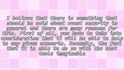Event Security & The Importance Of Installation