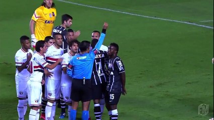 Luis Fabiano expulsé pour une simulation grotesque