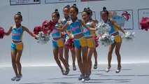 ショートパンツでチアダンス（かわいい小学生） Dance by cute cheer girls of Japan