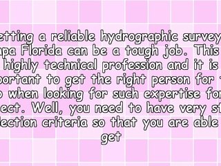 Tips On Hiring A Hydrographic Surveyor Tampa Florida