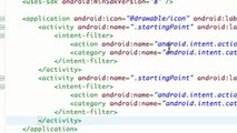 13. Android Application Development Tutorial - 13 - Introduction to the Android Manifest
