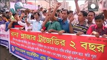 دو سال از مرگ فاجعه بار کارگران تولید پوشاک در بنگلادش گذشت