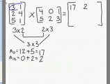 Multpilying matrices