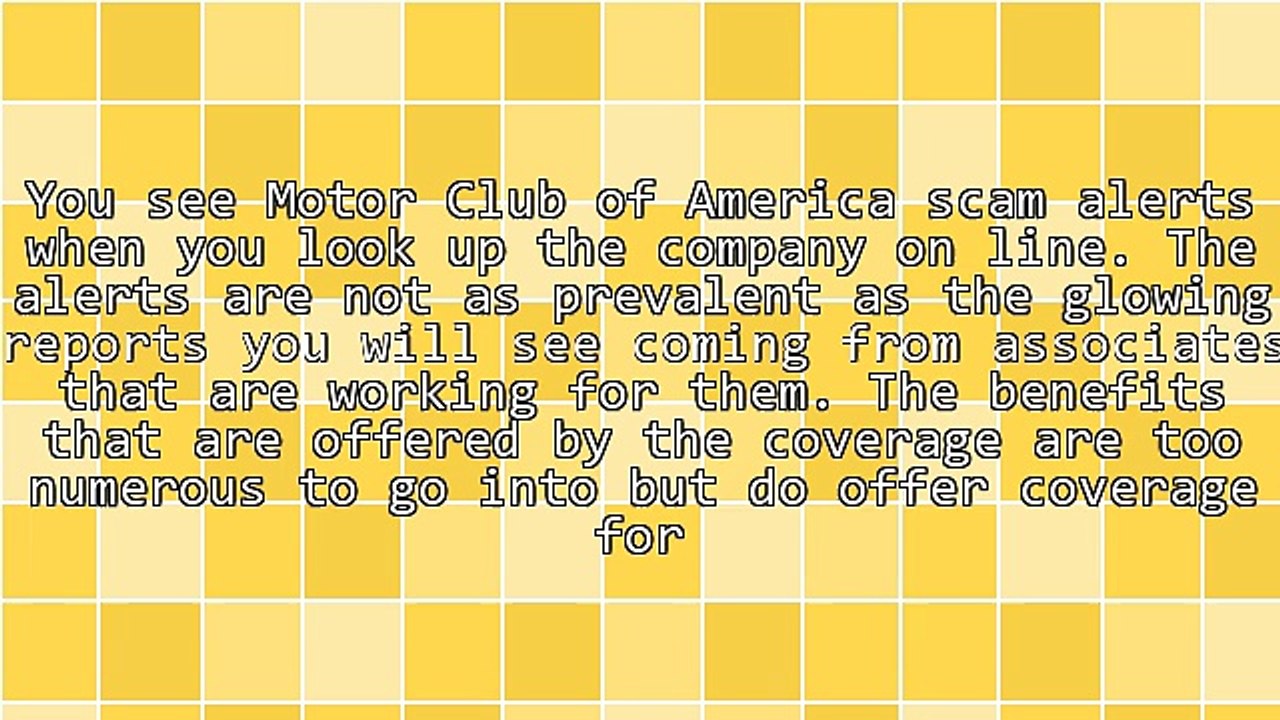 Is The Motor Club Of America Scam Real