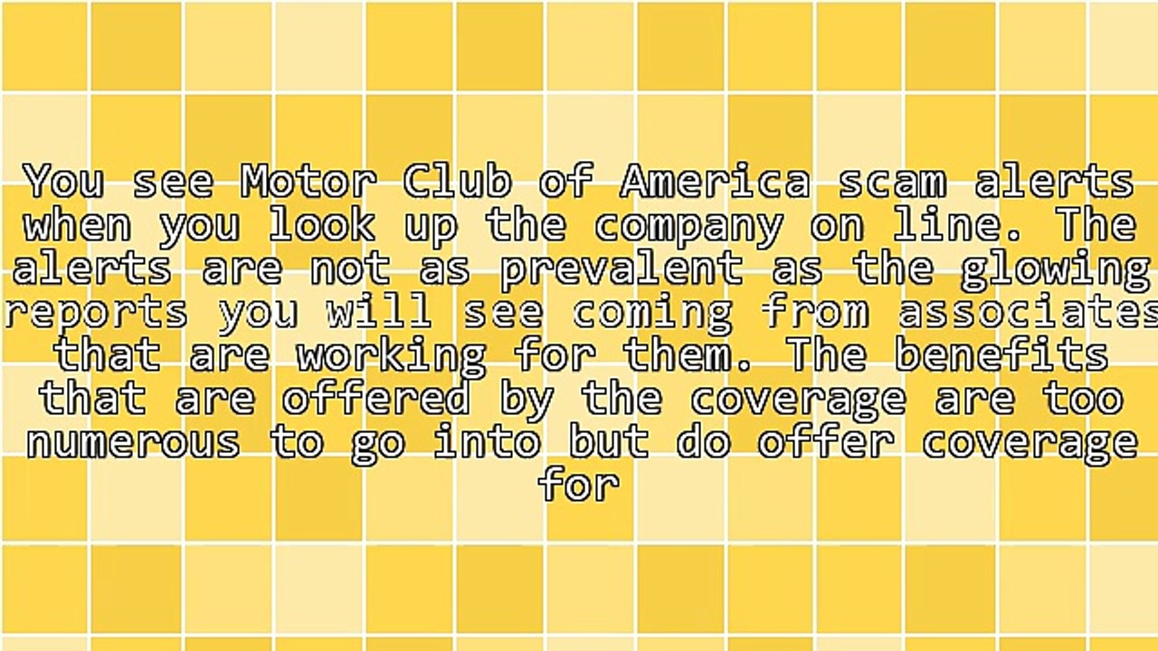 Is The Motor Club Of America Scam Real