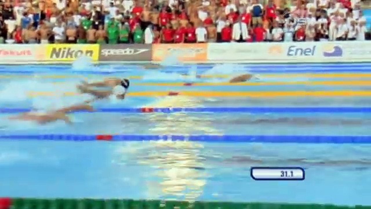 Cavic breaks Phelps record, from Universal Sports