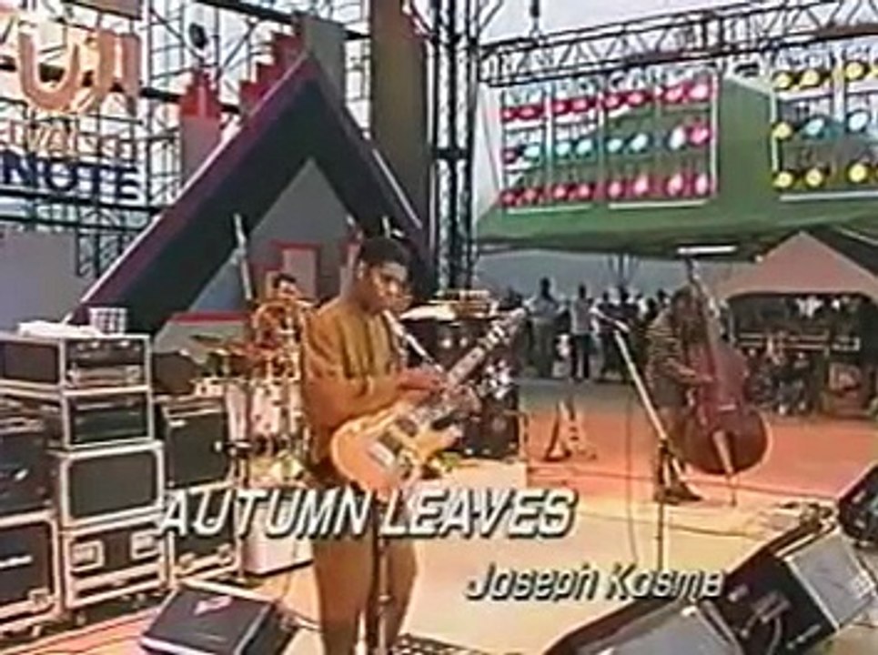 Stanley Jordan - Autumn leaves (Mt Fuji Festival jazz 1991)