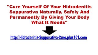 Hidradenitis Suppurativa Cure