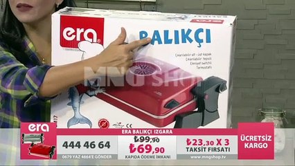 ERA BALIKÇI ile sadece balık değil ; tavuk, köfte pişirebilir hatta ekmek bile kızartabilirsiniz