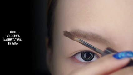 JOLSE GOLD GRASS MAKEUP TUTORIAL BY Heiley