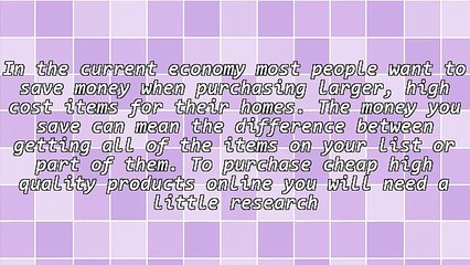 You Can Purchase Cheap High Quality Products Online