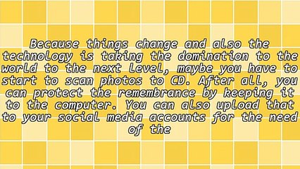 How To Scan Photos To CD