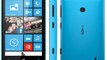 UNLOCKED Nokia Lumia 520 3G Phone BLUE/CYAN, 4