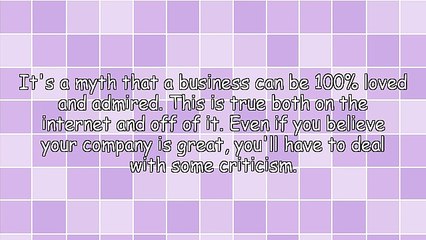 Coping With Criticism As A Web Marketer