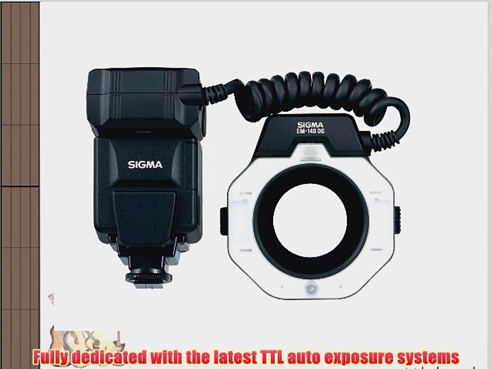 Sigma EM-140 DG Macro Ring Flash for Canon SLR Cameras