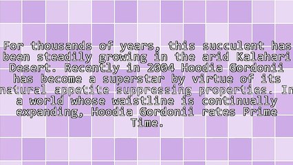 Hoodia Gordonii Is A Plant That Is Very Closely Resembles A Cactus.