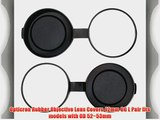 Opticron Rubber Objective Lens Covers 42mm OG L Pair fits models with OD 52~53mm